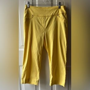 *FINAL PRICE* Westbound Yellow Pull-On Capri